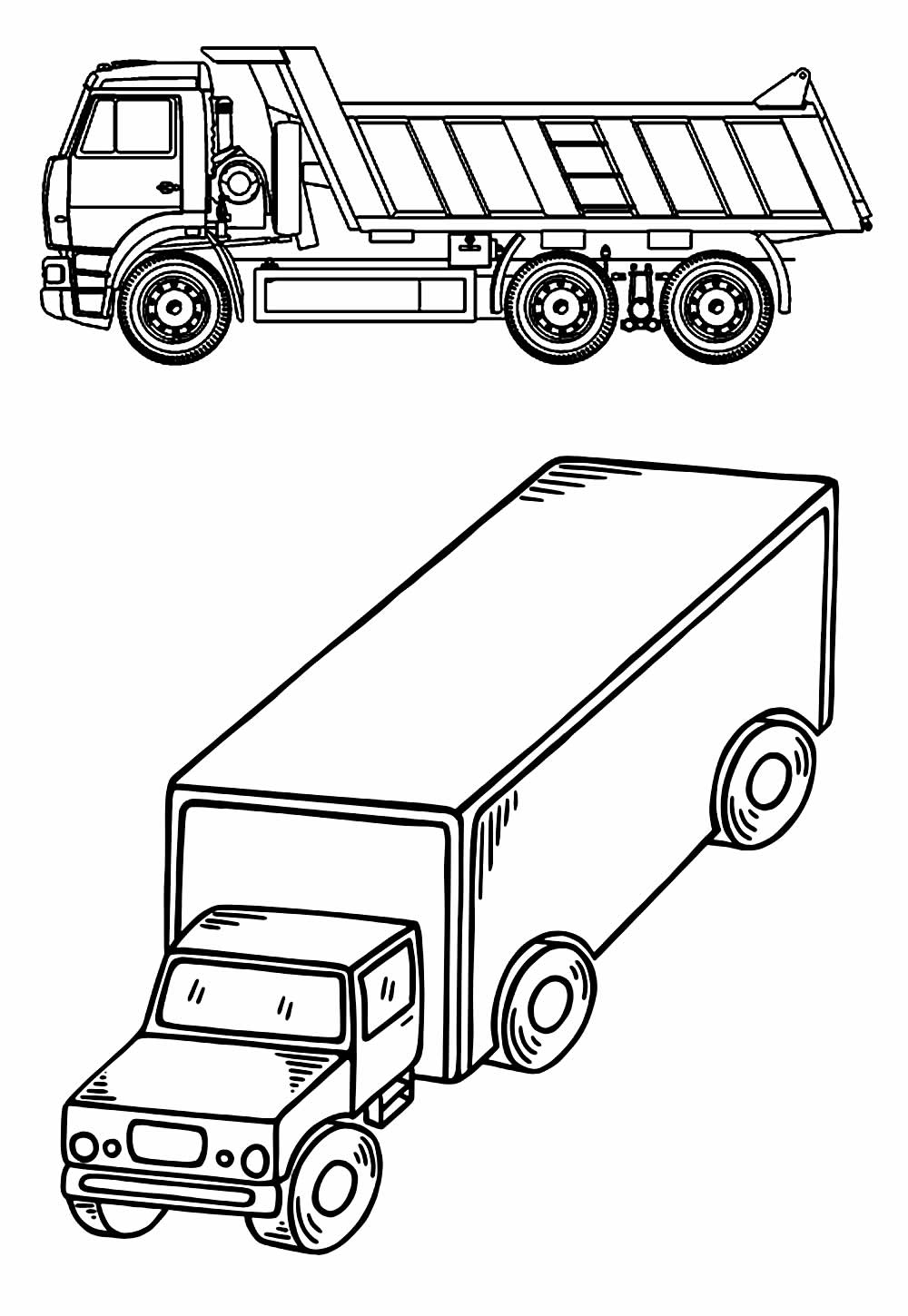 50+ Desenhos de Caminhão para colorir - Pop Lembrancinhas