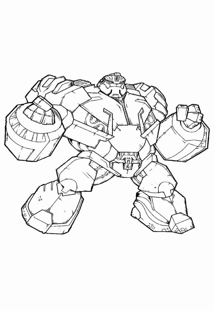Desenho de Robô para pintar