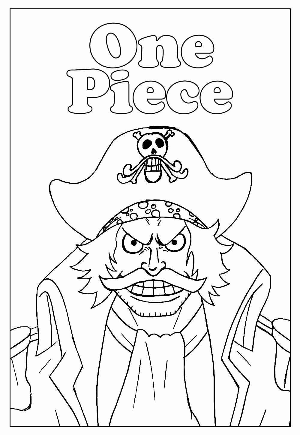 Ace De One Piece para colorir