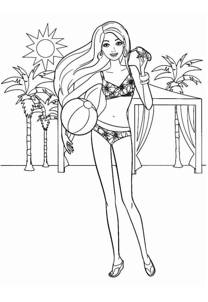 Desenho para colorir e pintar