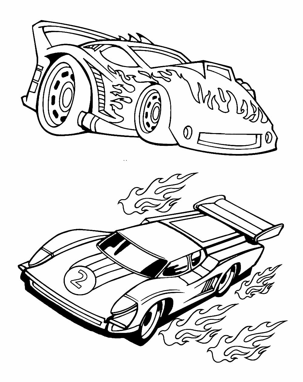Desenhos de Carros Hot Wheels