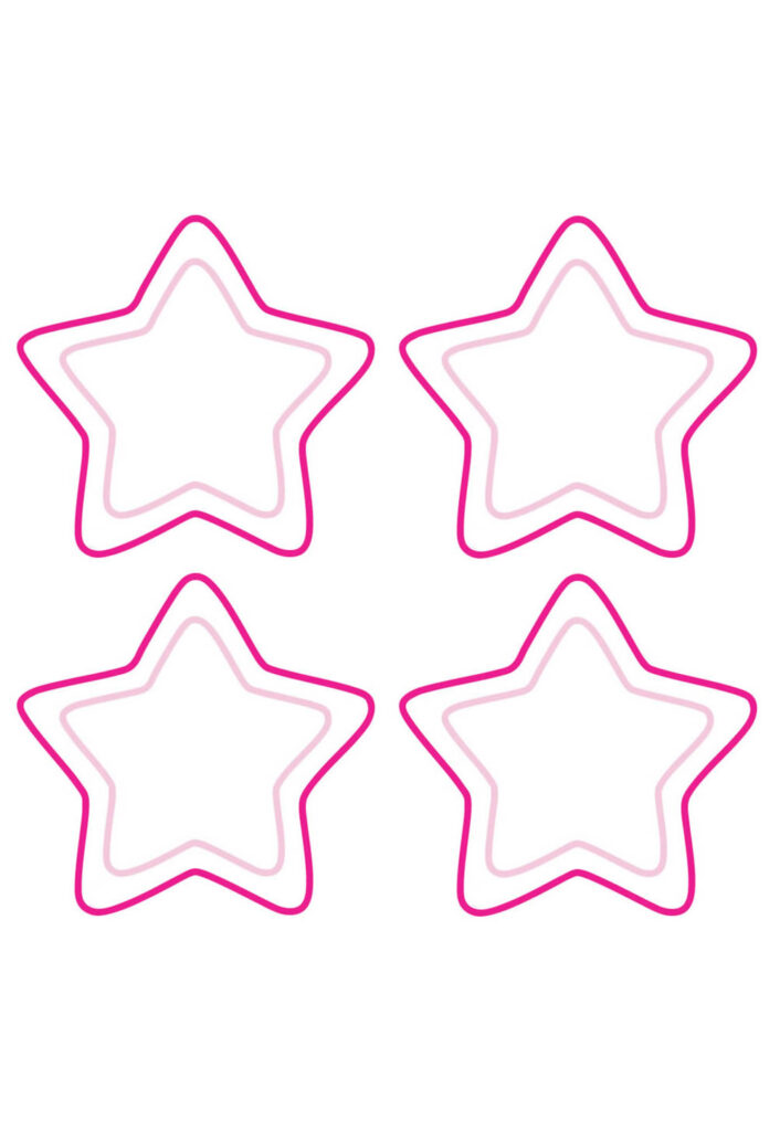 Moldes de Estrelas