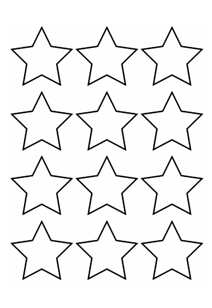 Moldes de Estrelas