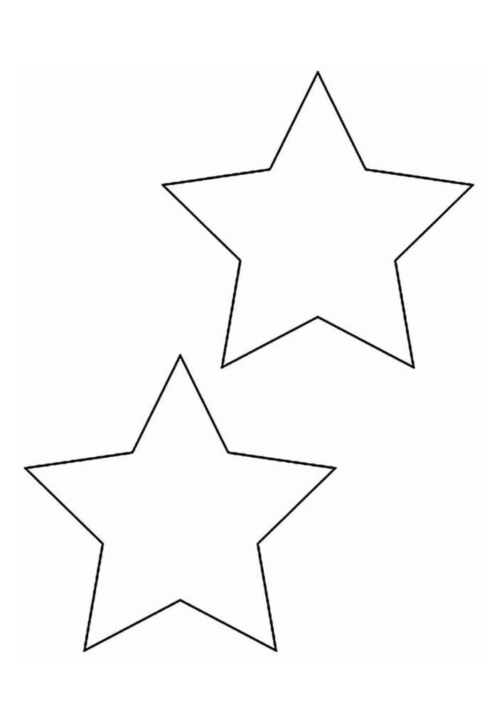 Moldes de Estrela Grandes