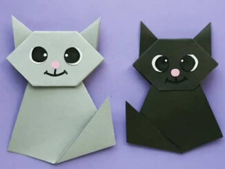 Gatinhos de Papel com Moldes