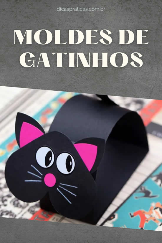 Moldes para Gatinhos