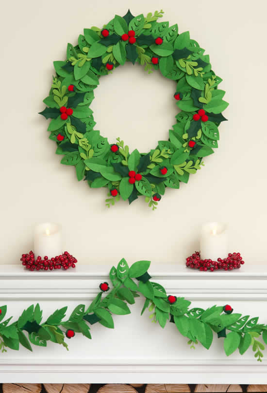 Guirlanda de Natal para Decoração