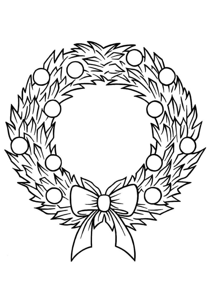 Molde Guirlanda Natal
