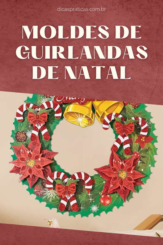 Moldes de Guirlandas de Natal