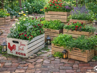 Decoração com Caixotes