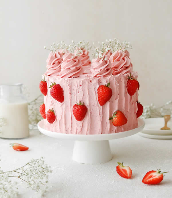 Bolo de Morango