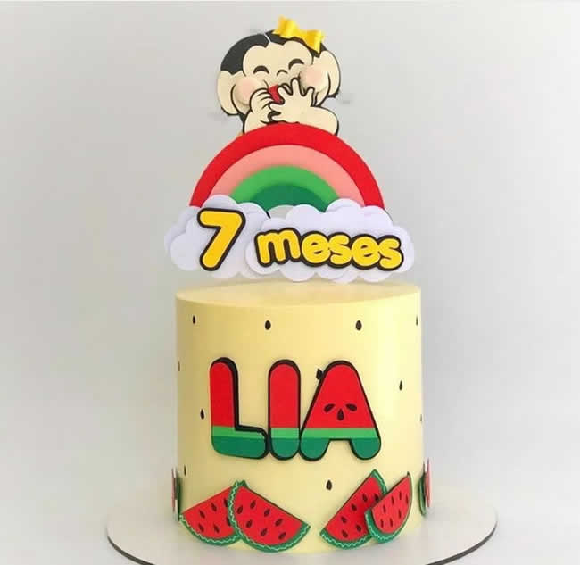 Bolo Decorado da Magali