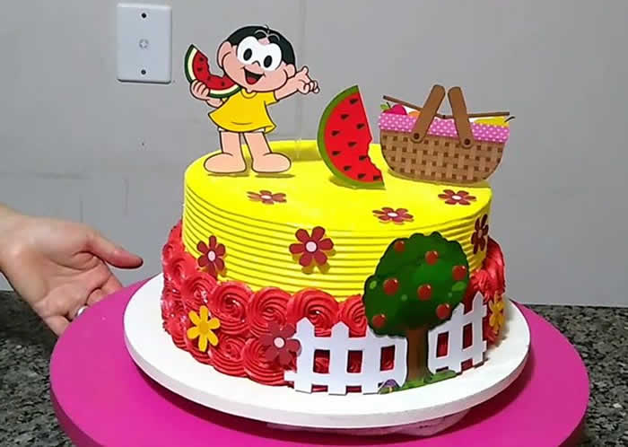 Bolo de Aniversário da Magali