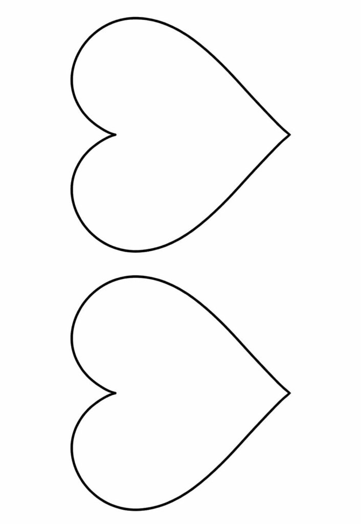 Moldes de Coração