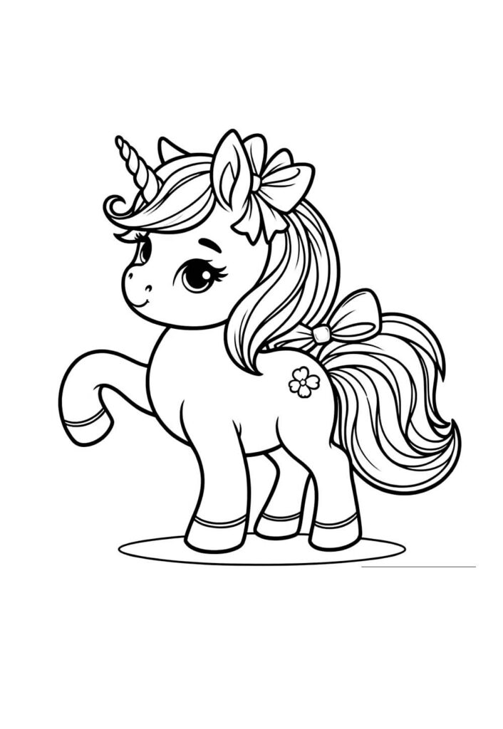 Desenho Unicórnio
