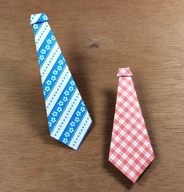 Gravatas de Papel para Lembrancinhas