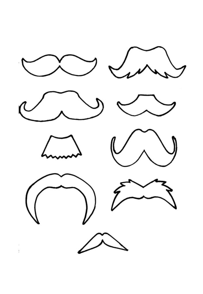 Moldes de Bigodes