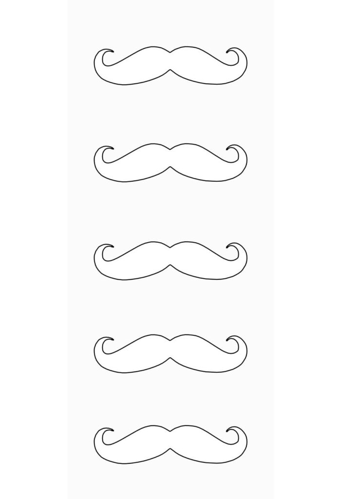 Moldes de Bigodes