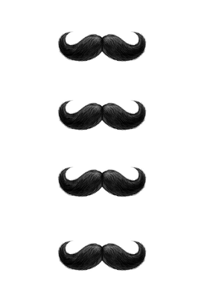 Moldes de Bigodes