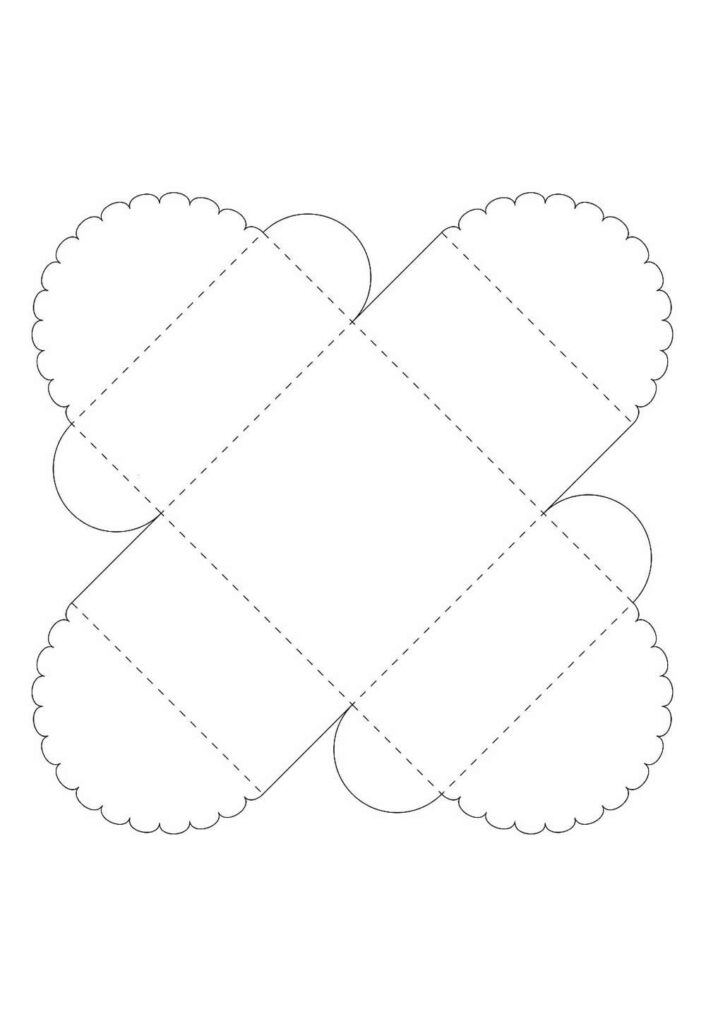 Molde de Caixa de Papel