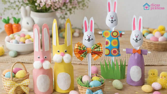 Coelhinhos com Reciclagem