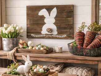 Decoração Rústica para Páscoa