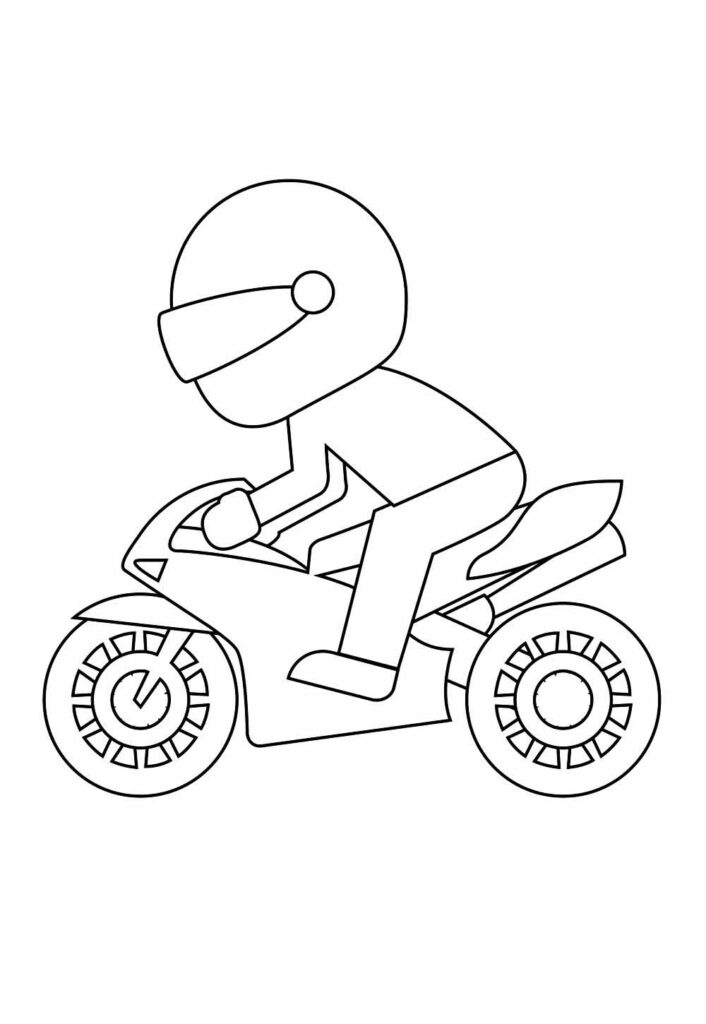 Desenho de Motos