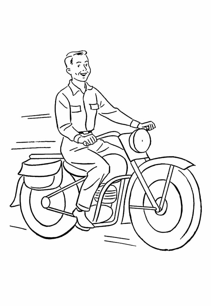 Desenhos de Moto