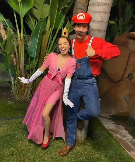 Fantasia de Casal - Mario e Princesa Peach