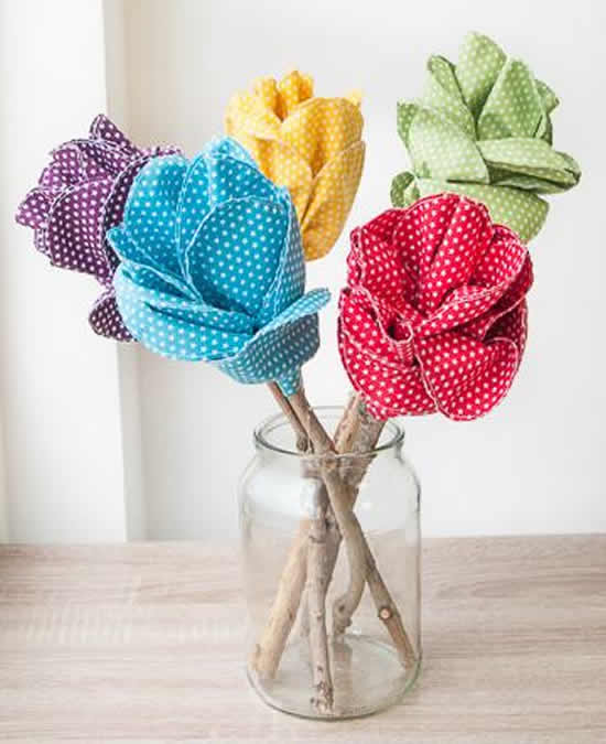 Flor de Tecido