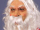 Máscara de Papai Noel para imprimir
