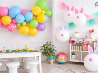 Decoração com Balões para Páscoa