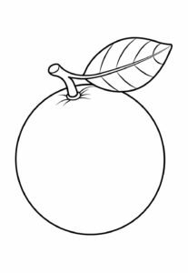 Desenhos de Laranja para Imprimir e Colorir - Dicas Práticas