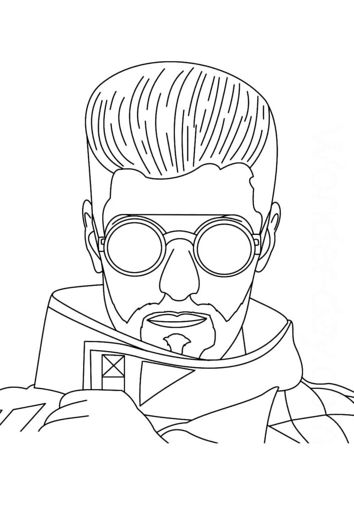 Desenho Colorir Pintar Free Fire