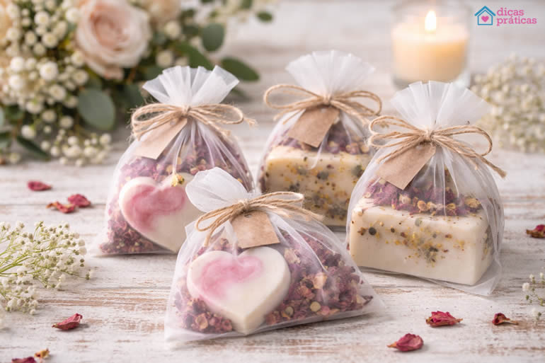 Sabonetes para Lembrancinhas - Receita Simples