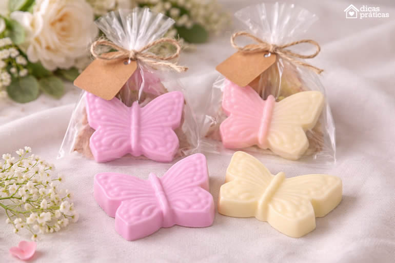 Sabonetes Lembrancinhas - Receita