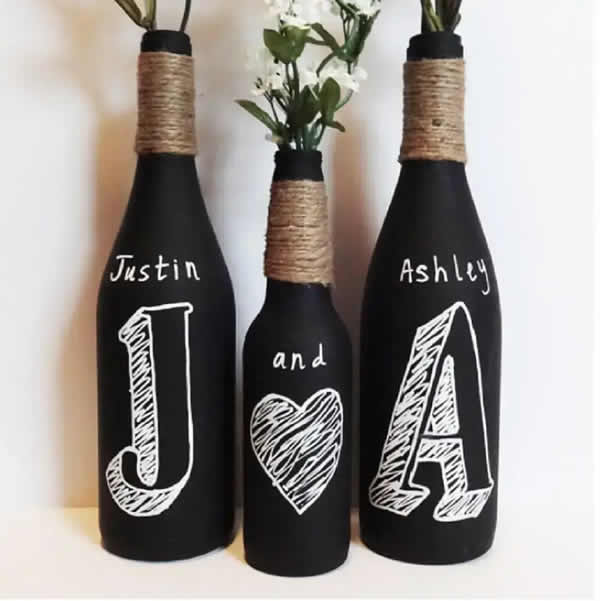 Decoração de Garrafas