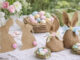 Decoração de Páscoa com Coelhinhos de Juta