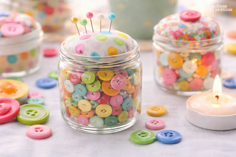 Decoração com Botões