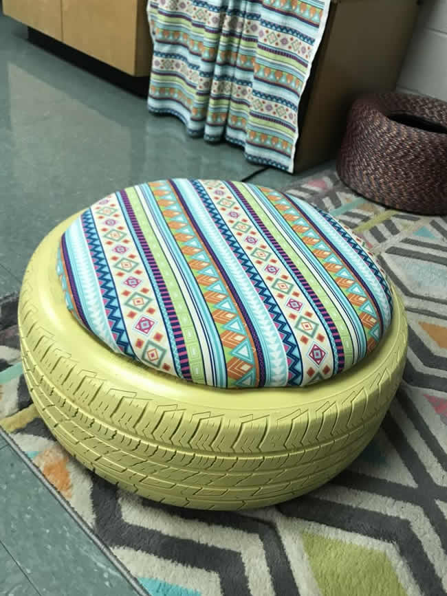 Decoração Pneus