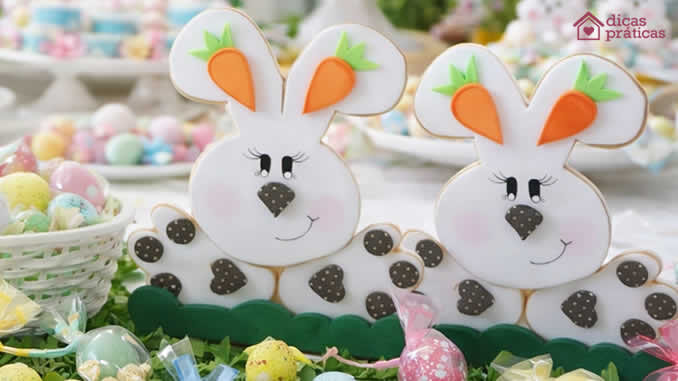 Coelhinho de EVA para Páscoa