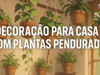 Decoração para Casa com Plantas Penduradas