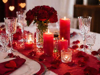 Decoração de Mesa para Dia dos Namorados