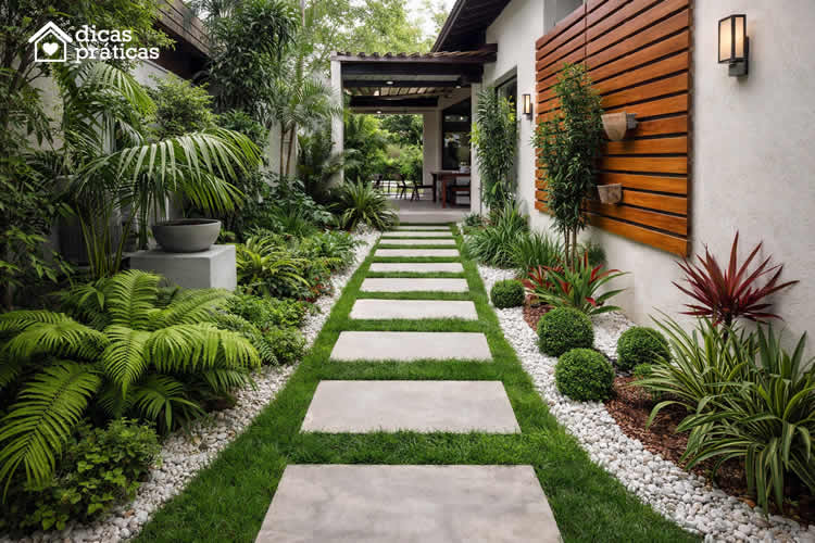 Decoração de Caminho de Jardim