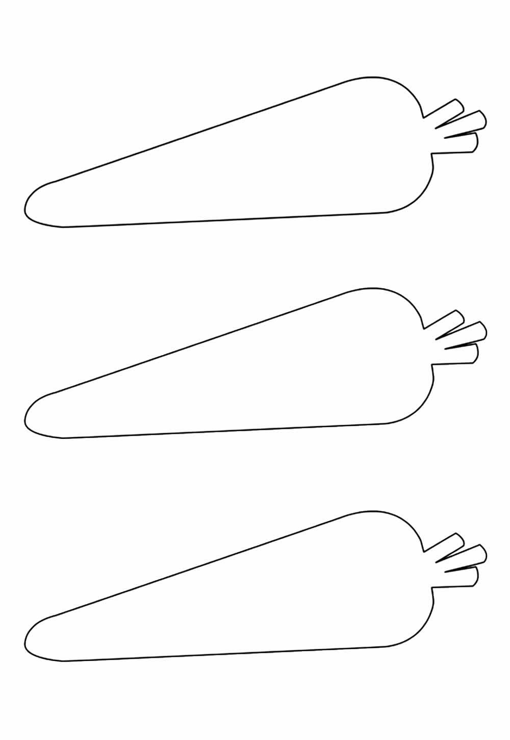 Moldes de Cenoura de Papel para Decoração - Dicas Práticas