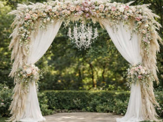 Portal de Casamento ao Ar Livre