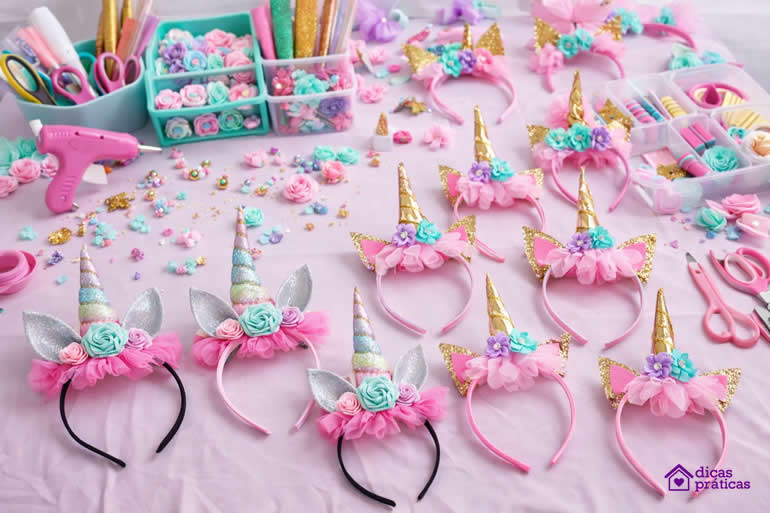 Tiaras de Unicórnio
