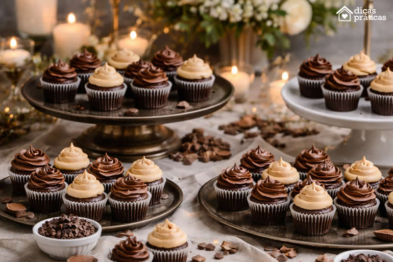 Receita de Cupcake de Chocolate