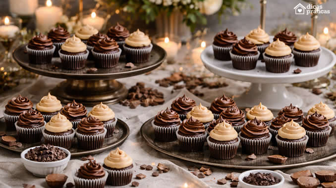 Receita de Cupcake de Chocolate