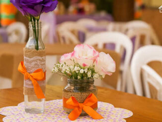 Decoração com Potes de Vidro